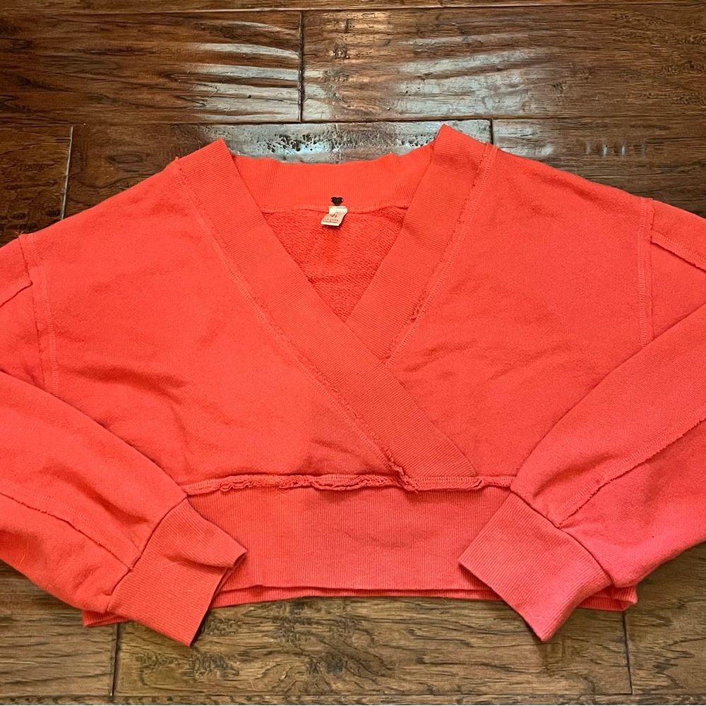 La Hearts Crossover Sweater